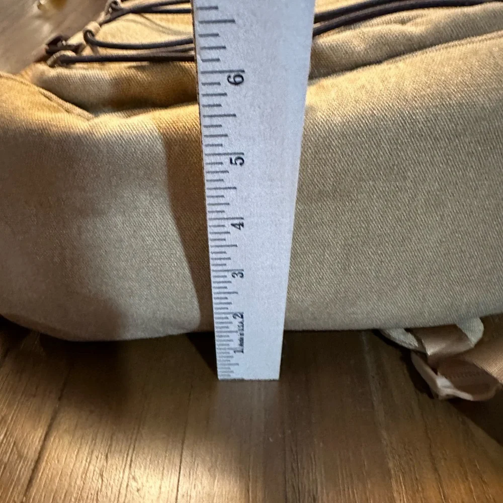 NWT Light Brown‎ Canvas Dome Backback